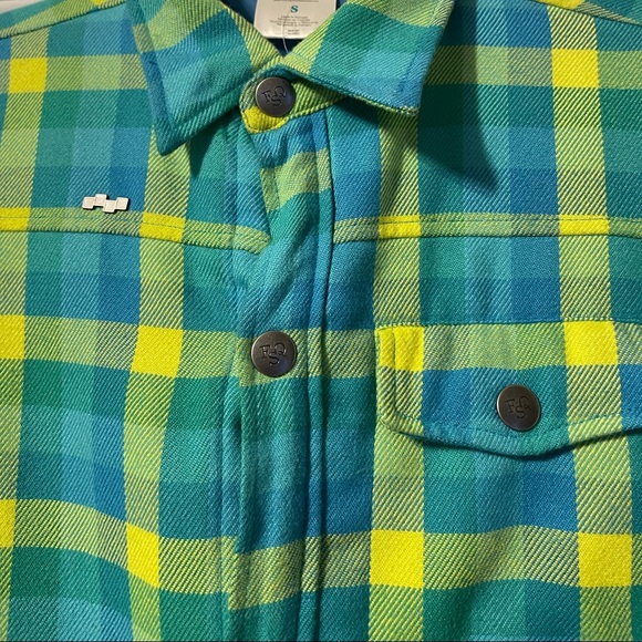 Foursquare Outerwear Flannel Size Small Multicolor - Picture 4 of 5